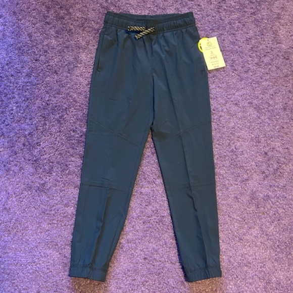 Dri-Works Navy Blue moisture wicking pants - kids Size 8 - Picture 1 of 4